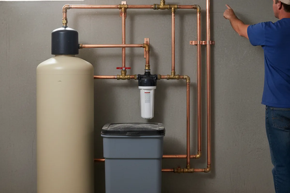 Whole-house water treatment system installed in Donalds